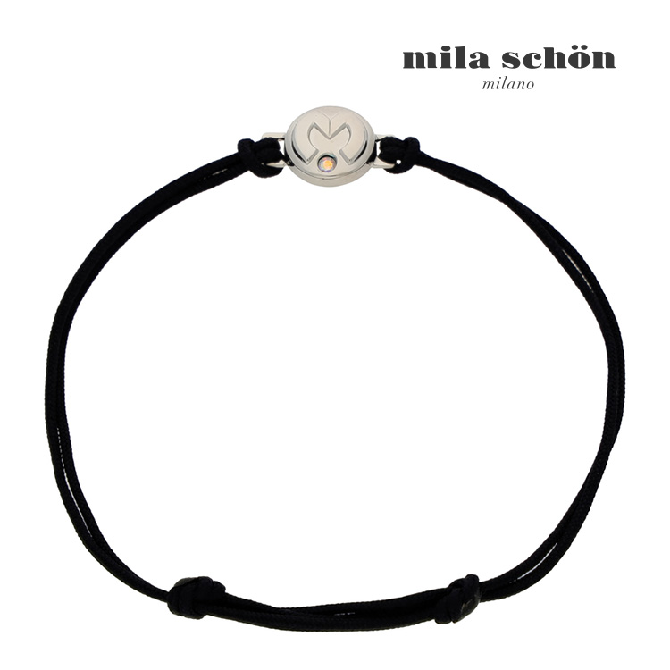 【mila schon】【誕生石カラー/10月】Octoberブレスレット カフス ボタン カフスボタン 可愛い プレゼント 誕生日 シンプル アクセサリー フォーマル ミラショーン ミラ ショーン ガラス ギフト カフスギャラリー限定 オパール