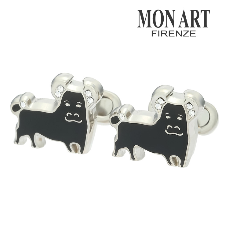 【MONART】カウ折り返し 黒いこと折り返し 名取り草 カフスリンク 好いたらしい 御芽出度 差し上げ物 就職祝賀会 追悼式 分かりやすい 佩び物 メンズ フォーマル 成人男性 礼服 喪服 MONART モン作物