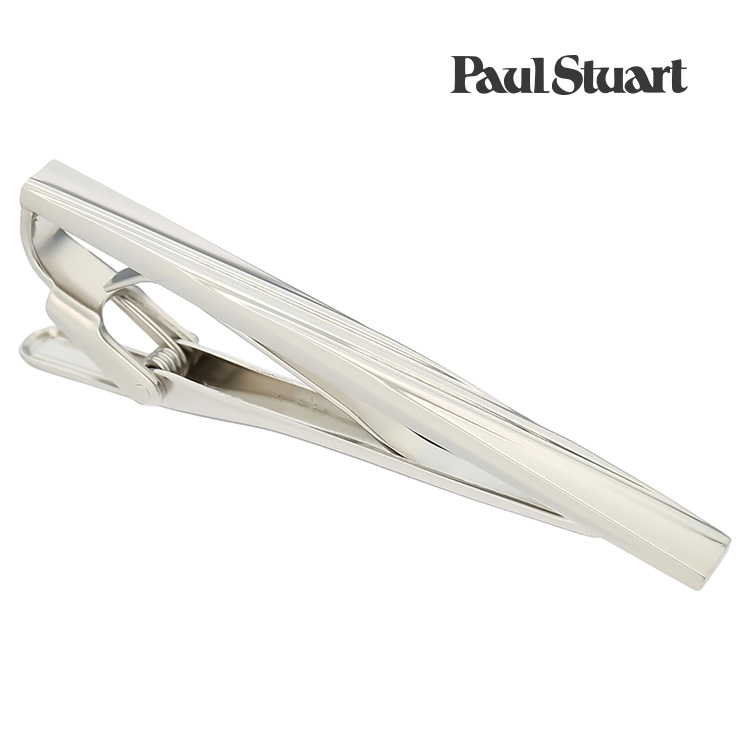 【Paul Stuart】ダイヤゴナルスリーストライプタイピン ネクタイピン 結婚式 卒業式 プレゼント 就職祝い タイピン シンプル アクセサリー メンズ フォーマル 男性 スーツ アクセサリー アクセ Paul Stuart ポールスチュアート ポール・スチュアート ポール スチュアート