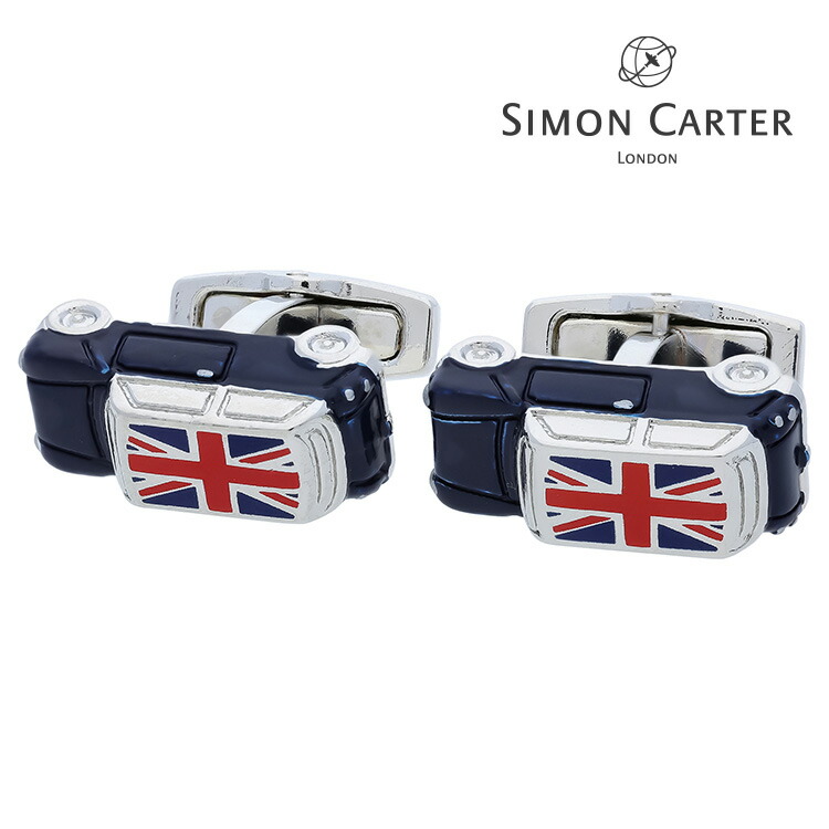 【SIMON CARTER】ユニオンジャックカーカフスカフス 名取り草 カフスリンク 好いたらしい 華燭の典 差し上げ物 就職祝賀会 葬儀式 分かりやすい 付属物 メンズ フォーマル 成人男性 礼服 喪服 SIMON CARTER サイモンカーター サイモン カーター