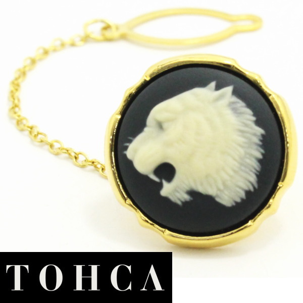 楽天市場】【楽天1位】 陶華 TOHCA シルバー ラウンド吠える虎カメオ