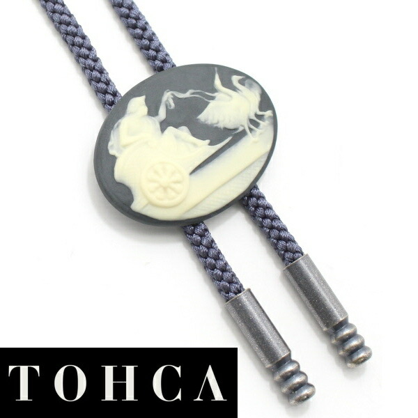 ループタイ メンズ 取寄品 ループタイ ブランド 取寄品 陶華 TOHCA オーバル 白鳥と車 グレーのループタイ ポーラータイ 誕生日 贈り物 プチギフト スーツアクセサリー専門店 誕生日 プレゼント プチギフト おしゃれ カフスマニア
