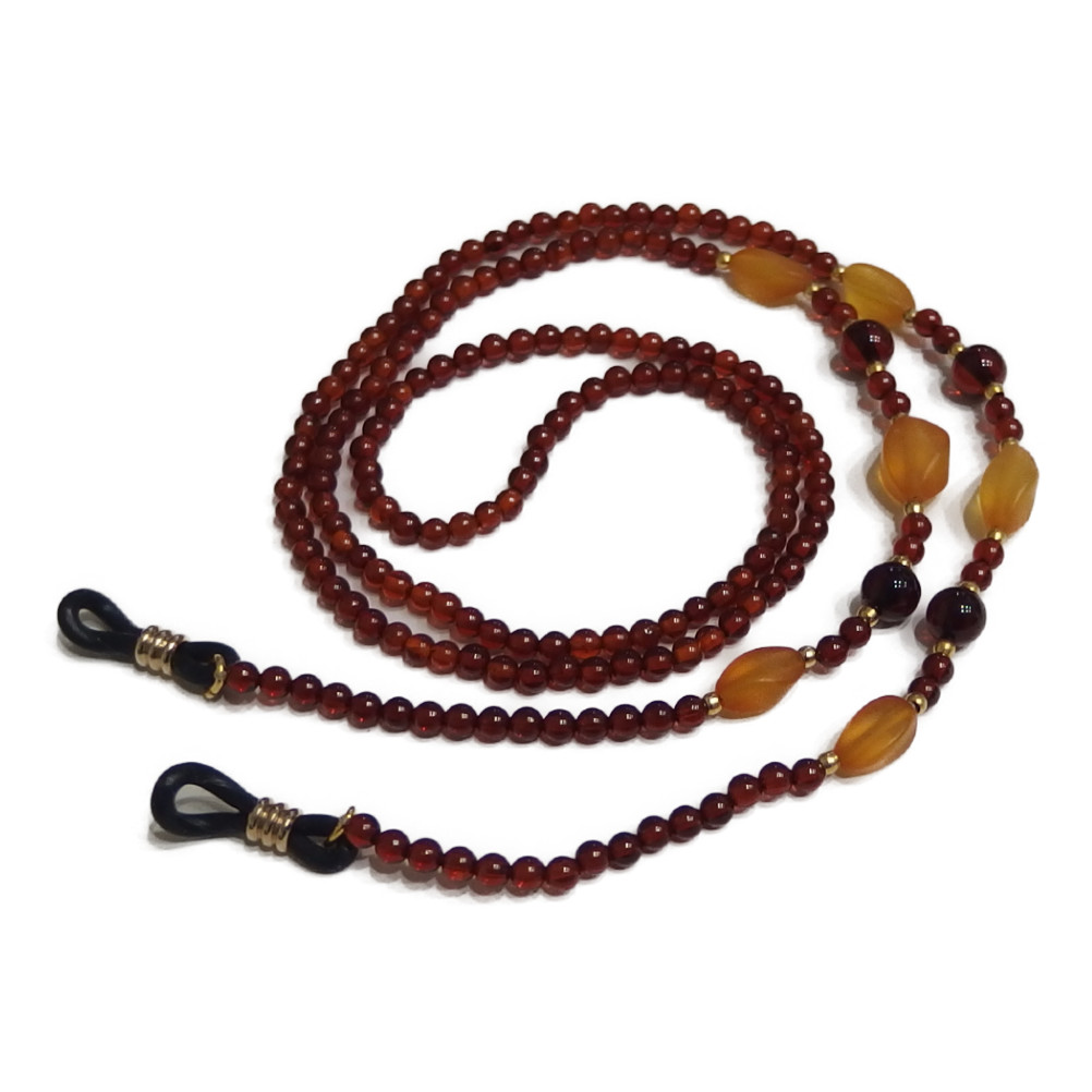 琥珀色 茶 琥珀色 メガネチェーン 眼鏡チェーン 眼鏡同盟罷業ヒップホップ リトアニア製 Projevias Com Br