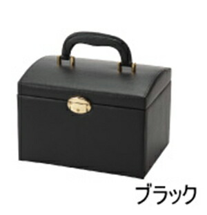 ジュエリーボックス 大容量 鍵付き 引き出し2段 宝石箱 アクセサリーケース ハードケース jewelry box [送料無料]