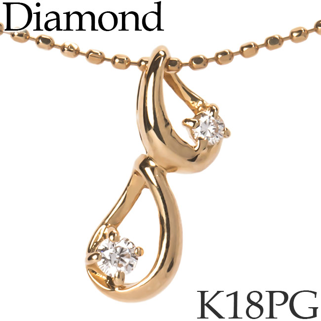 値引きする 楽天市場 ダイヤモンド ネックレス K18ピンクゴールド カットアズキチェーン K18pg 18kpg 18金 送料無料 Kh キューレット 半額品 Www Olicitante Com Br