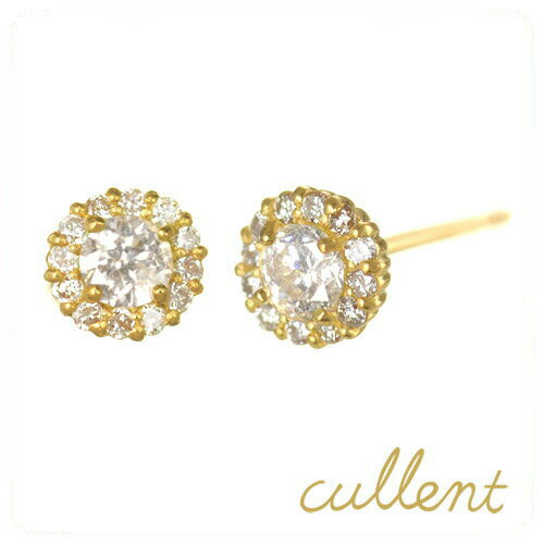 【楽天市場】K18 ダイヤモンド ピアス Victoria ピアス K18 18金 18k