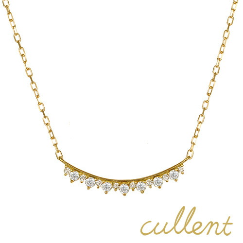 ダイヤモンドネックレスK18 beat ネックレス K18 18金 18k ゴールド ダイヤモンド ダイヤ ペンダント レディース ラインネックレス バー バーネックレス