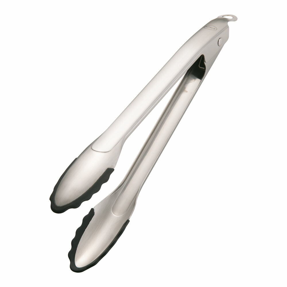レズレー　ロッキングトング　シリコンガード　NEW　12987　30cm　BTV-M1 [関連：ROSLE ドイツ ブランド 調理小物 高級 ステンレス ロック式 トング]