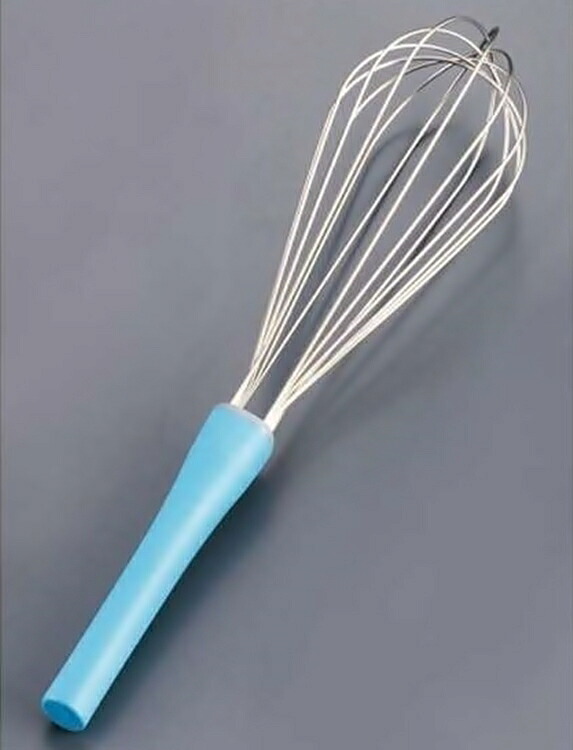 抗菌泡立　II　ツーライン　AG60-7　太線　60cm　ブルー　BAW-31[関連：HASEGAWA 長谷川化学工業 業務用 調理小物 抗菌 色分け カラフル 泡立て 泡だて器 ホイッパー]｜くるちかも　culticamo 6,683円
