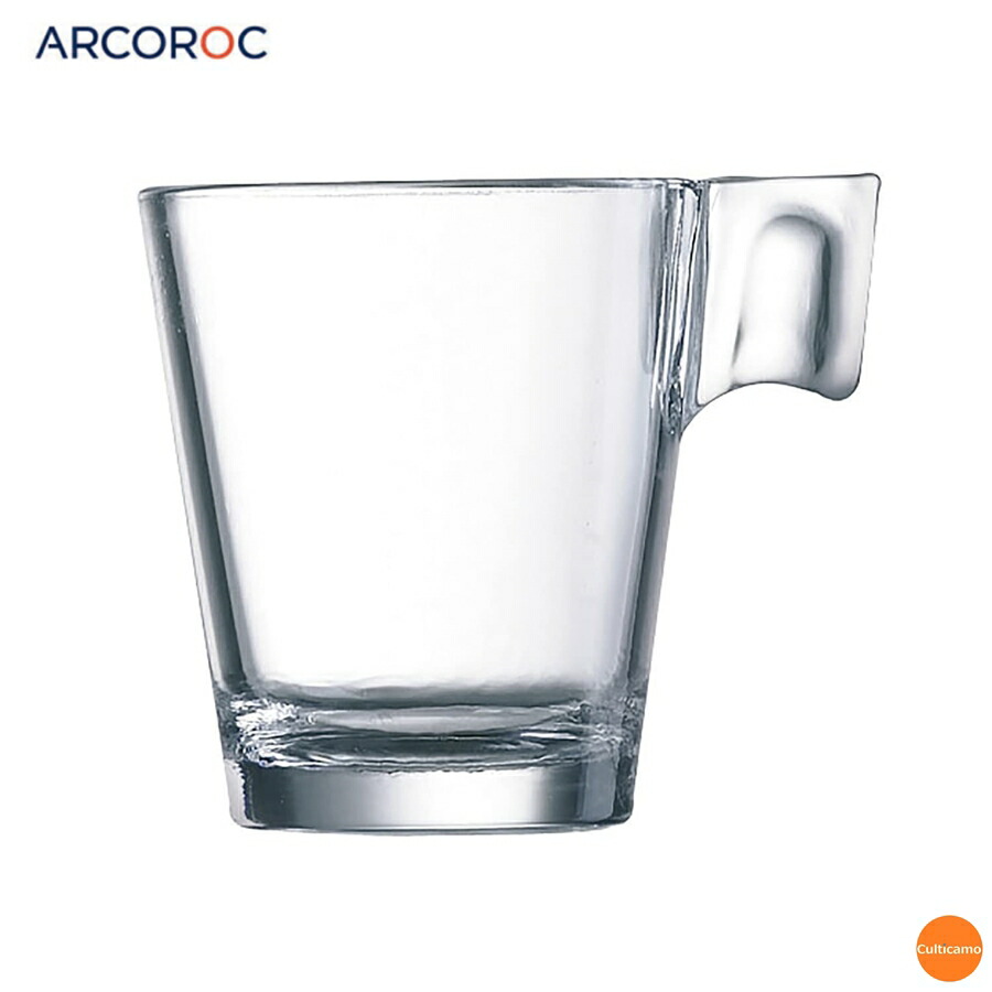 アルコロック アロマ カップ 80cc C1360 12ヶ入 RAL-87[関連：ARCOROC フランス ブランド 業務用 グラス ガラス製 食器 おしゃれ アミューズ アペタイザー マグカップ プチ ミニサイズ プチディッシュ 小鉢 バイキング ビュッフェ]