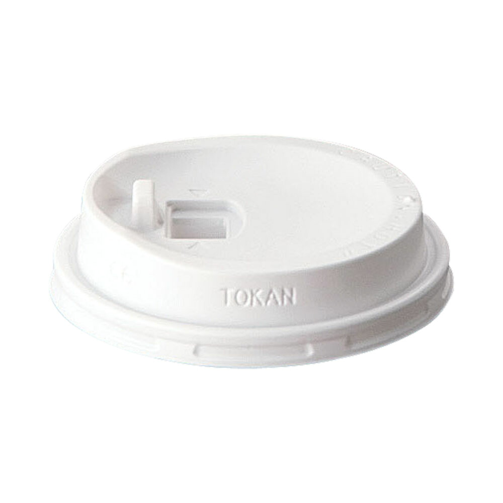 プラ　リフトアップリッド　白　（SMT-400用）　S-400-LF　2,000個入　XKT-89 [関連：東罐興業 業務用 紙コップ 蓋 使い捨て リッド 消耗品 包装資材 ドリンク イベント コーヒー ジュース テイクアウト]