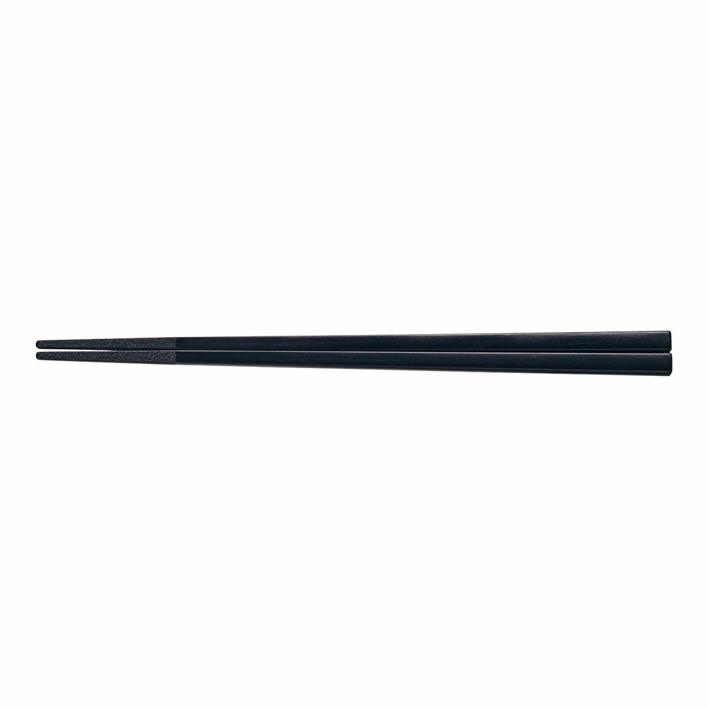 SPS　エンボス四角箸　100膳入　黒　M11-172　22.5cm　RHS-V3[関連：マイン 業務用 カトラリー 箸 食器洗浄機対応 定食 食堂 居酒屋 和食 レストラン]｜くるちかも　culticamo