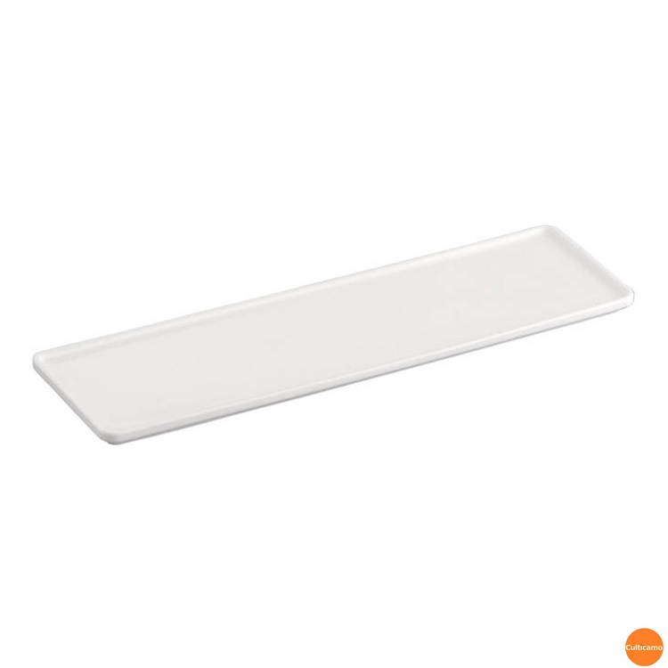 TKG　アミューズメント　レクタングル　トレー　6ヶ入　40.5cm×11.6cm　BA2450-2　RAM-A3 [関連：遠藤商事 業務用 陶器 食器 皿 プレート 耐熱 オーブン 電子レンジ対応 ホテル ビュッフェ ウエディング パーティー]
