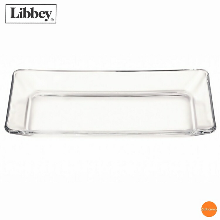 【業務用】ガラス スクエアプレート27cm角 東洋佐々木ガラス｜ビュッフェプレート 長角トレー(大) KG-4002 (3枚