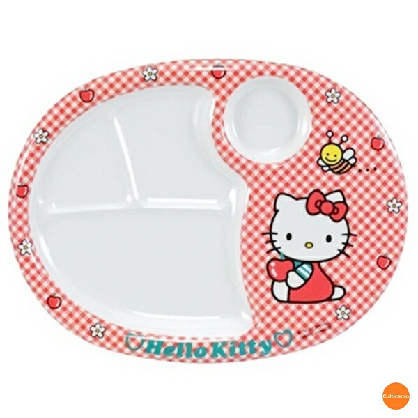 楽天市場】プレートセット ハローキティ KP-18 [nyuka]/キティ キティ
