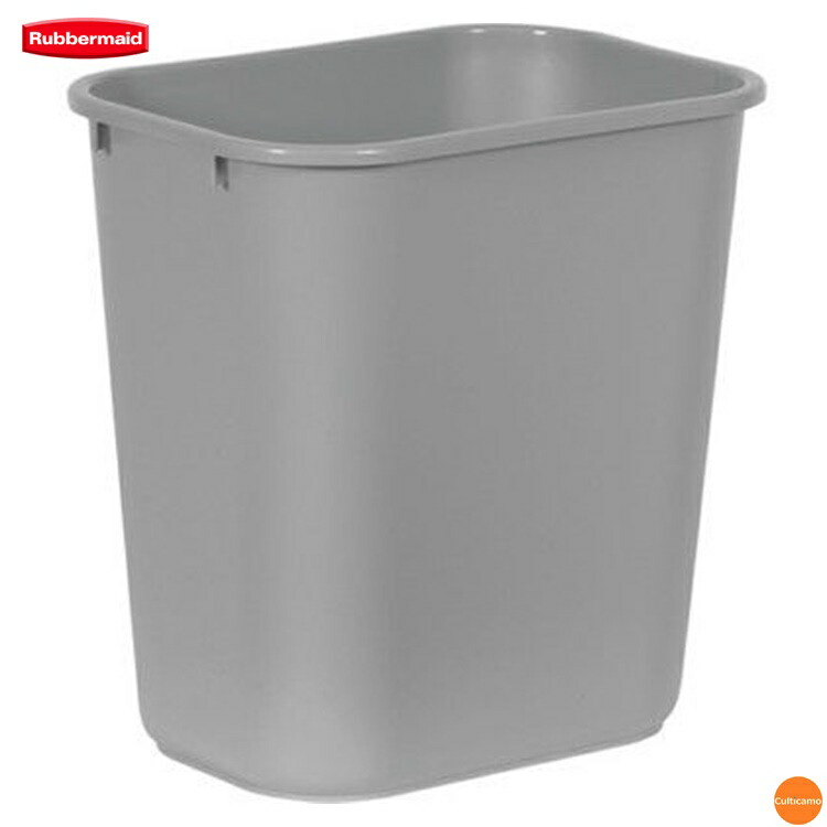 楽天市場】Rubbermaid 32Gallon Trash Can Black キャスター付き