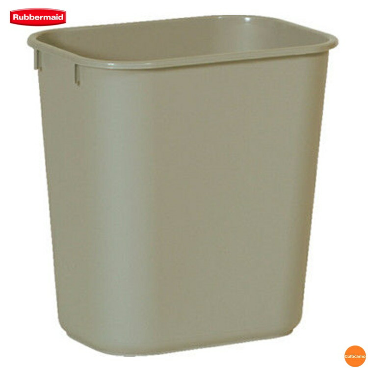 楽天市場】Rubbermaid 32Gallon Trash Can Black キャスター付き