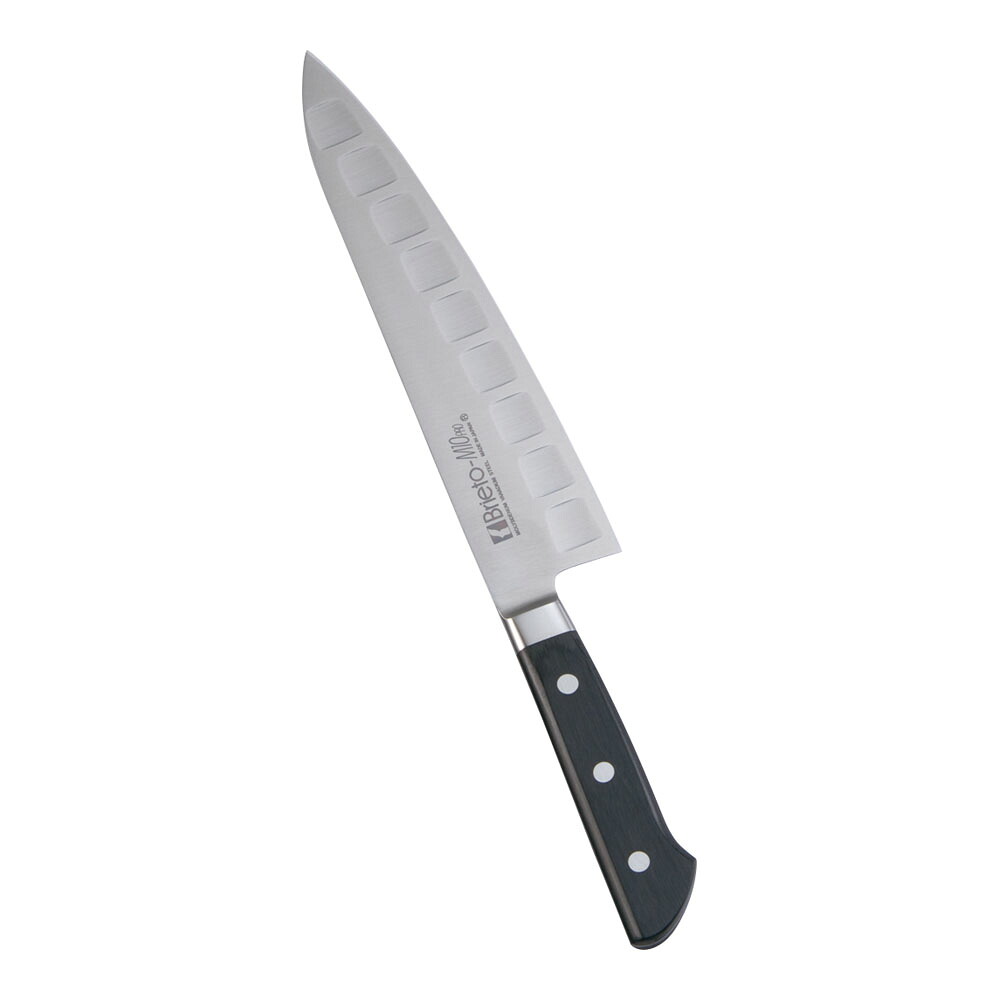 ブライトＭ10プロ　牛刀　両刃　M1005　21cm　ABL-08 [関連：片岡製作所 業務用 Brite-M10PRO 日本製 洋包丁 プロ用 牛刀庖丁 精肉 ナイフ 包丁]