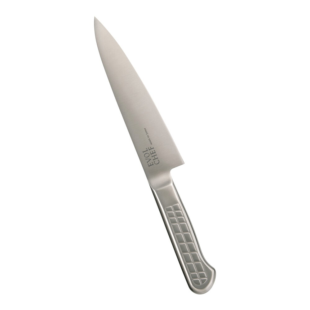 エボルシェフ　牛刀　18cm　AEB-06 [関連：EVOLCHEF 貝印 KAI 洋包丁 食器洗浄機対応 オールステンレス ナイフ おしゃれ デザイン シェフナイフ]