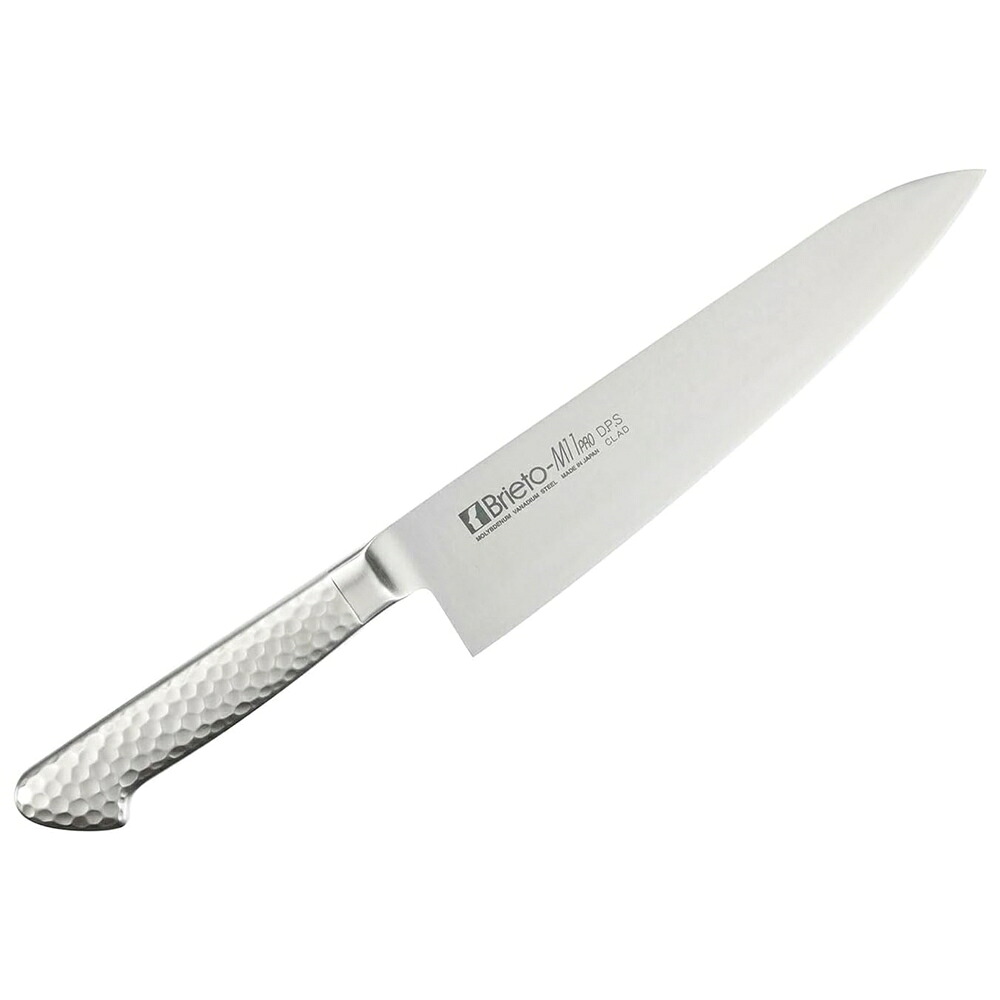ブライトM11プロ　割込　牛刀　両刃　18cm　M1106-DPS　ABL-60 [関連：片岡製作所 業務用 日本製 洋包丁 オールステンレス 包丁 庖丁 ナイフ シェフナイフ]