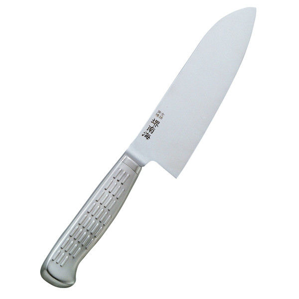 堺　南海　三徳　両刃　17cm　AS-8　ANV-04 [関連：ナンカイ 業務用 洋包丁 オールステンレス ナイフ おしゃれ デザイン 万能包丁]
