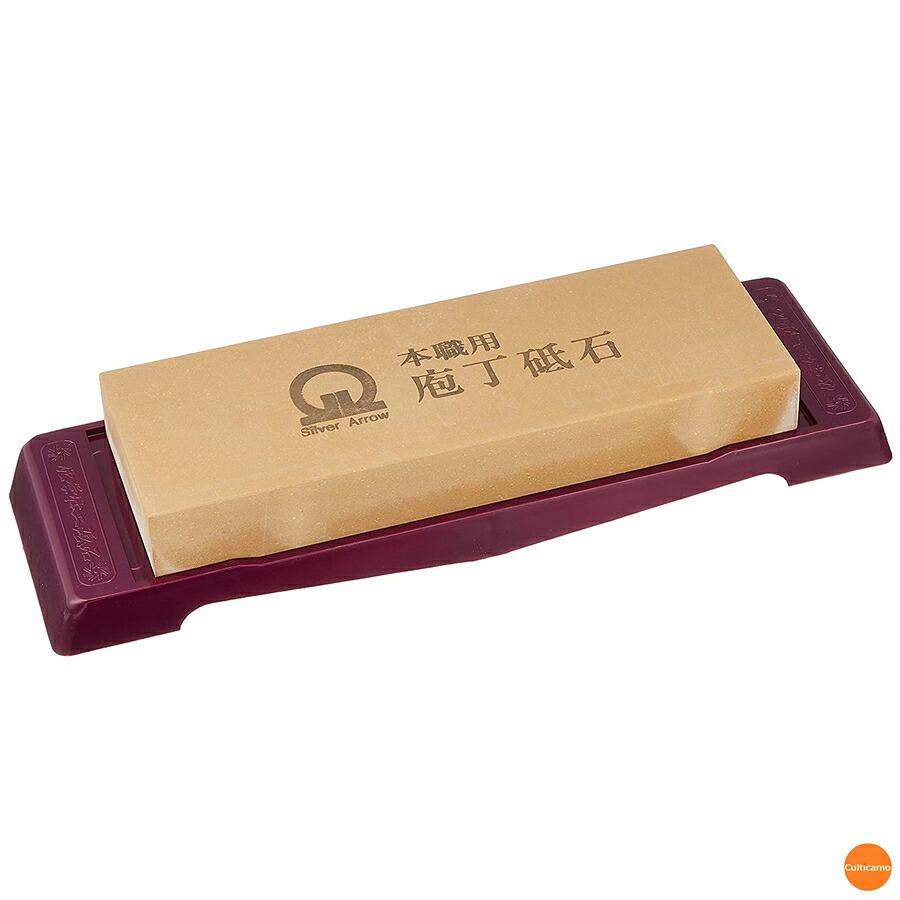 TKG　砥石　仕上　No.4000　台付　ATI-03 [関連：遠藤商事 業務用 本職用 料理道具 日本製 仕上砥石 包丁 庖丁 研ぎ器 とぎ機 砥石 シャープナー]