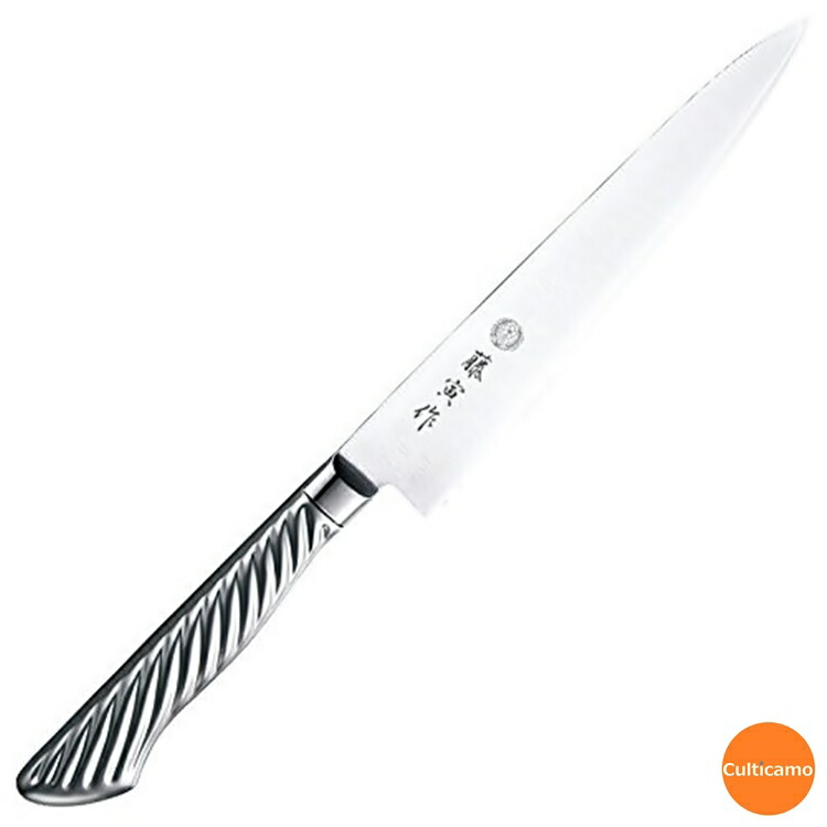 楽天市場】藤次郎 藤寅作 オールステンレス 三徳包丁・ペティナイフ