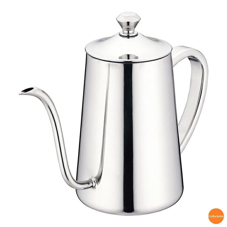 UK　18-8　コーヒードリップポット　プリモ　800cc　FDL-A8 [関連：三宝産業 YUKIWA ユキワ 業務用 喫茶用品 コーヒー用品 珈琲 ポット] 6,089円