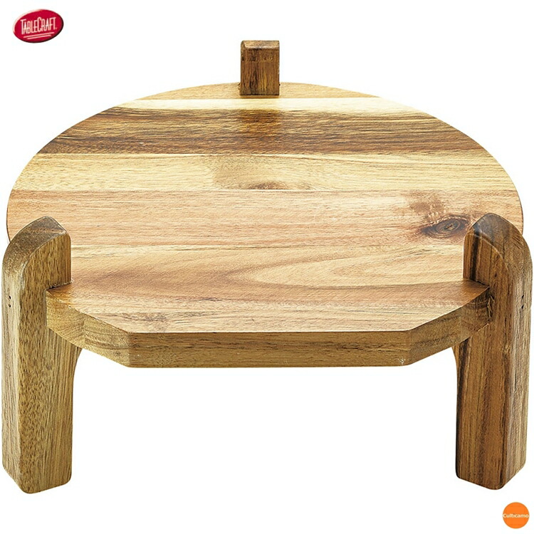 テーブルクラフト　ビバレッジディスペンサー　スタンド　アカシア材　10757　FZY-86 [関連：TABLECRAFT アメリカ ブランド ドリンクサーバー ジュースサーバー ディスペンサー スタンド 台]