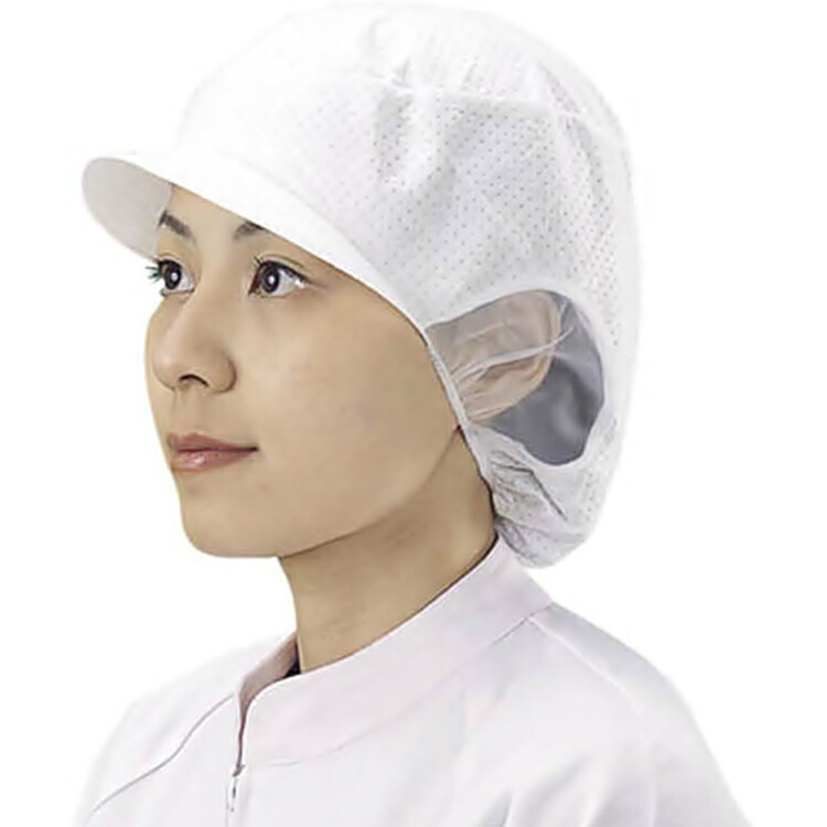 シンガー　電石帽　SR-5　M　20枚入　SBU-20［関連：宇都宮制作 業務用 ユニフォーム 帯電帽 男女兼用 衛生キャップ 作業帽 制帽 作業着 外食産業 食品工場 スーパー 量販店 バックヤード］｜くるちかも　culticamo