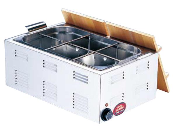 TKG　湯煎式　電気おでん鍋　6ツ切　EOD-31【メーカー直送品】【代引決済不可】[関連：遠藤商事 業務用 おでん鍋 サービス用品 おでん 湯せん式 保温 オデン鍋]｜くるちかも　culticamo