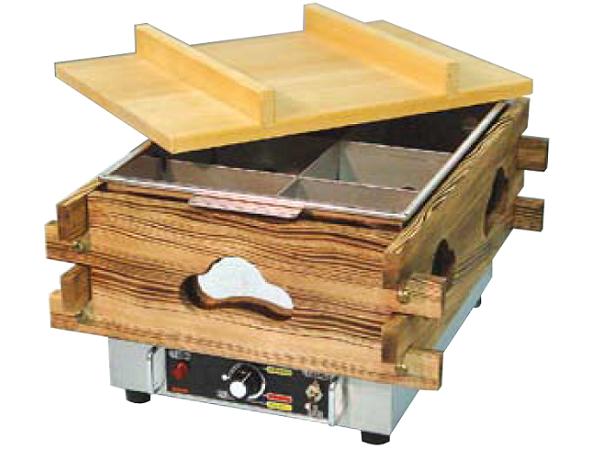 エイシン　電気おでん鍋　6ツ切　CVS-6S　EOD-40【メーカー直送品】【代引決済不可】 [関連：業務用 おでん鍋 サービス用品 おでん 電気式 保温 オデン鍋]