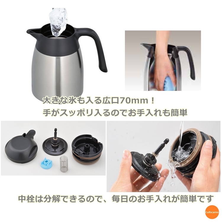 サーモス ステンレススティール卓上ポット 2 0l タメ Thx 00ta Bpt G6 掛かりあい Thermos サーモスホームプレイト 卓上本旨気位 家用 天才壜 卓ポット Hiksudan Com