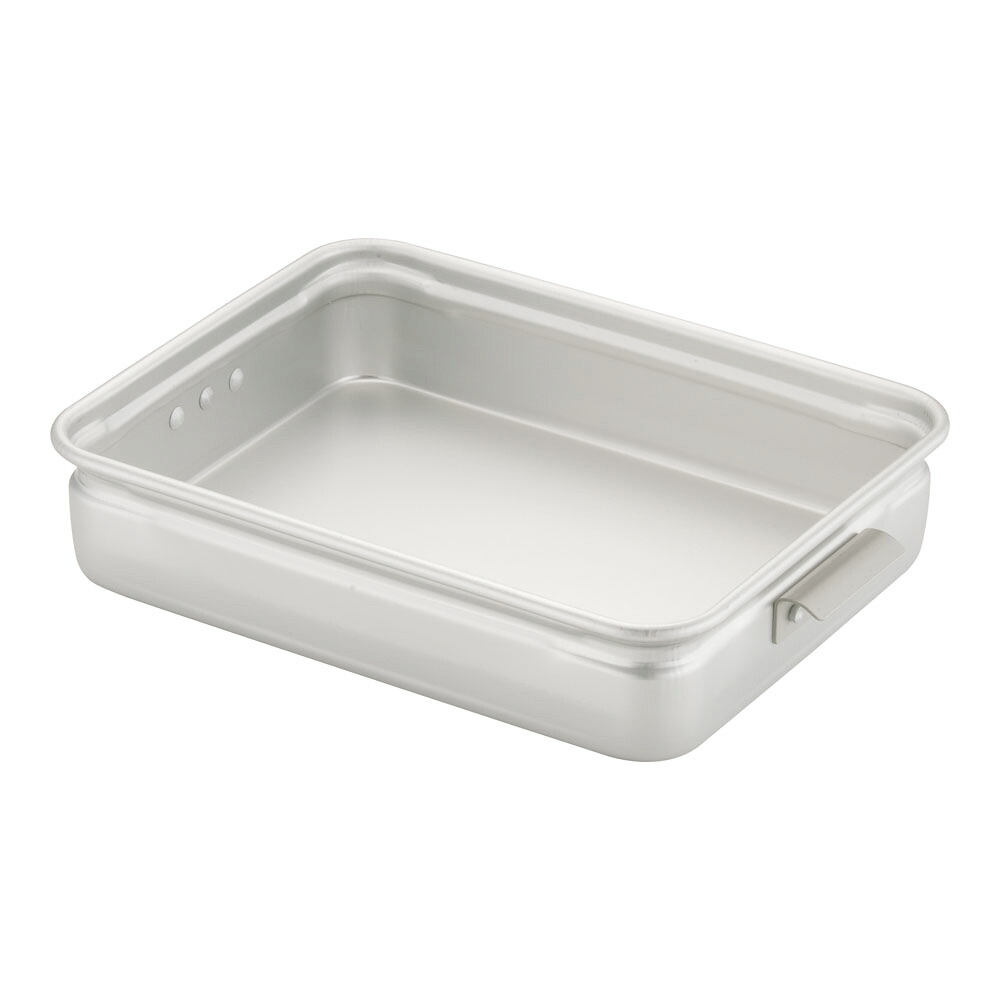 アルミ　手付番重　板取手　小　80　ABV-07 ［関連：AKAO アカオアルミ 業務用 運搬具 食品 ばんじゅう ボックス バット コンテナ］