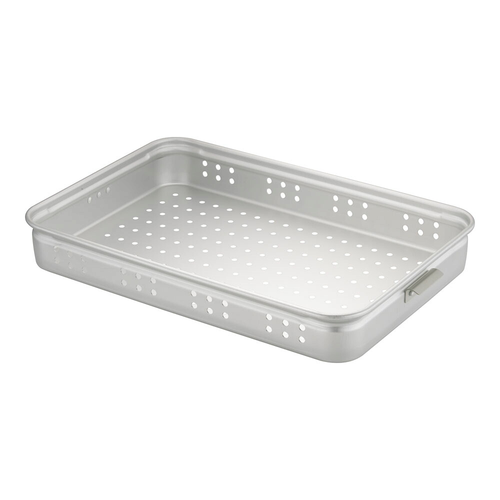 アルミ　穴明　手付番重　板取手　特大　90　ABV-60 ［関連：AKAO アカオアルミ 業務用 運搬具 食品 ばんじゅう ボックス バット コンテナ］