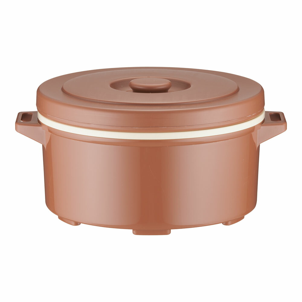 Daiwa プラスチック保温食缶ごはん用 (大) DF-R1 蓋・本体・中蓋:ポリプロピレン、吸水紙:セルロース 日本 DHO01001 : 台和 プラスチック保温食缶 ご飯用 大 ブラウン 380ｘ324ｘ高さ312mm DF-R1 : ホーム＆キッチン