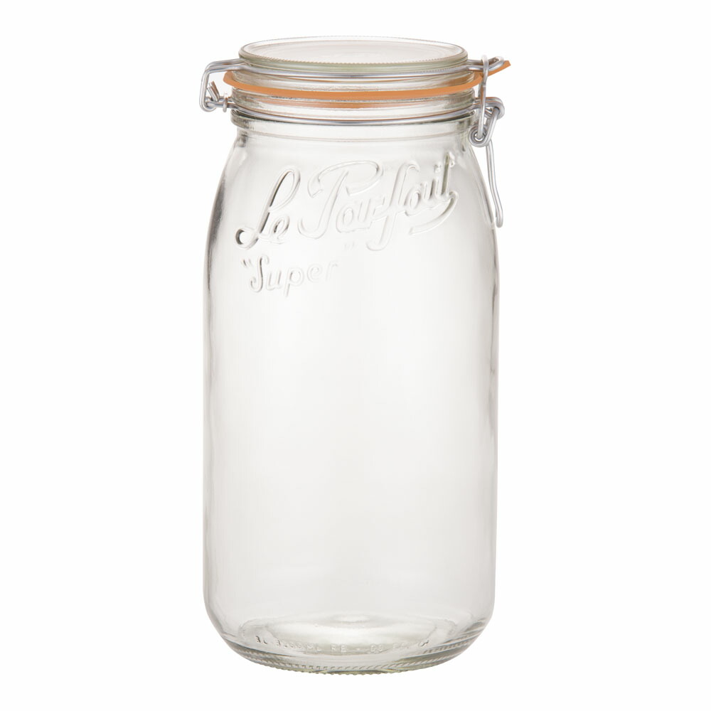 WECK ルパルフェ メイソンジャー  保存容器 密封瓶 作り置き容器 ガラス瓶 Amazon.com: LE PARFAIT Canning French Glass Mason Jar, 1 EA