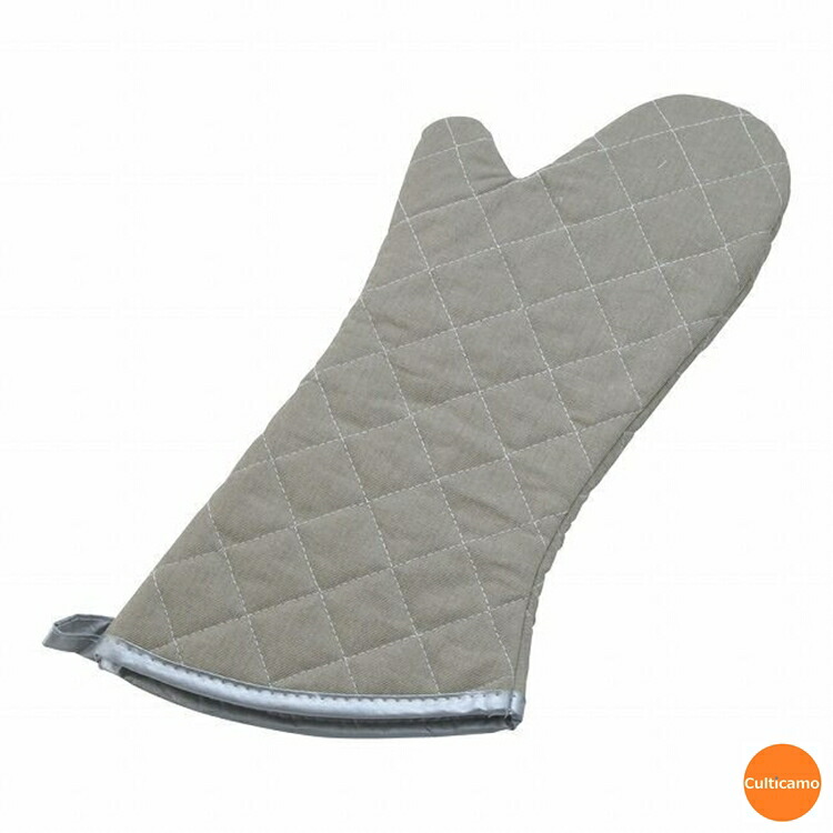 楽天市場】TKG オーブンミット ブラック 片手 裏地付 中 34cm