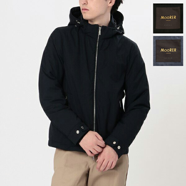 楽天市場】ムーレー ダウンジャケット コート シーロ ネイビー メンズ