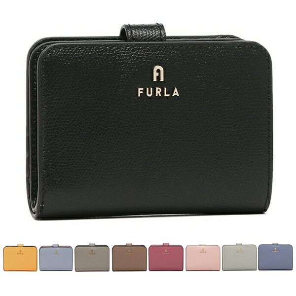 楽天市場】フルラ 二つ折り財布 カメリア ピンク レディース FURLA