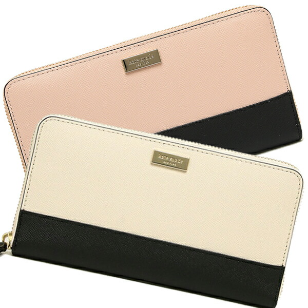 【返品OK】ケイトスペード 財布 アウトレット KATE SPADE WLRU2670 LAUREL WAY NEDA レディース 長財布 無地