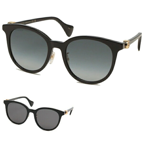 グッチ サングラス アジアンフィットモデル レディース GUCCI GG1073SK EMBLEM レンズ:GREY フレーム:BLACK