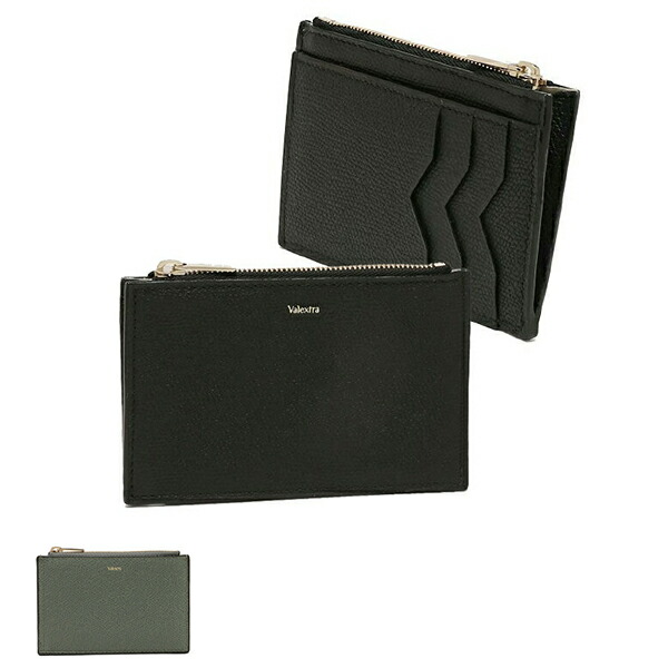 VALEXTRA ヴァレクストラ レザー マネークリップ　 メンズ ブラック Brandol / Valextra ヴァレクストラ 折り財布 レザー GRIP