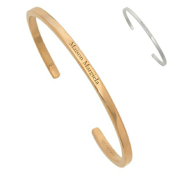 v*a様 美品【MM6 Maison Margiela】ロゴ 真鍮製バングル v*a様 美品【MM6 Maison Margiela】ロゴ 真鍮製バングル v*a様 美品