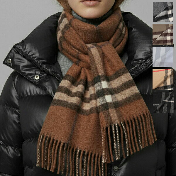 楽天市場】BURBERRY バーバリー マフラー HALF MEGA CHECK CASHMERE