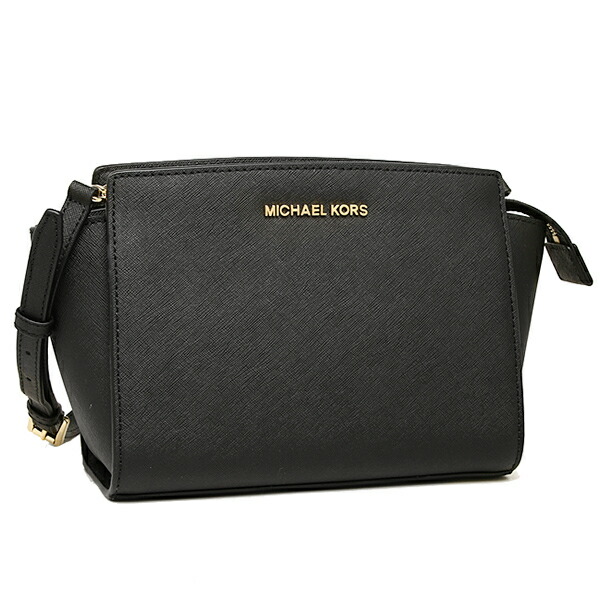 Michael Kors bag MICHAEL KORS 30T3GLMM2L 001 SELMA MD MESSENGER shoulder bag BLACK
