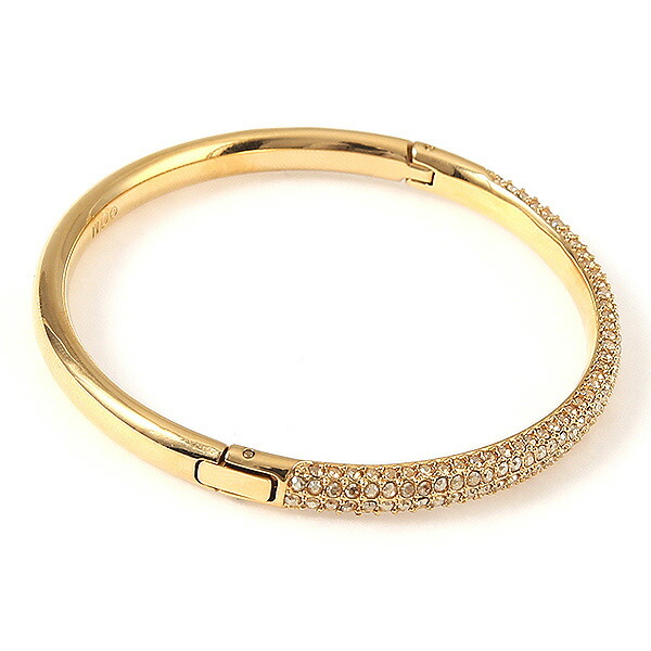 Brand A Swarovski Bracelet Swarovski Bracelet Lady S 5032848 Stone Mini Crystal Bangle Gold Clear