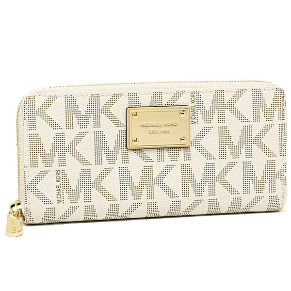 michael kors jet set wallet vanilla