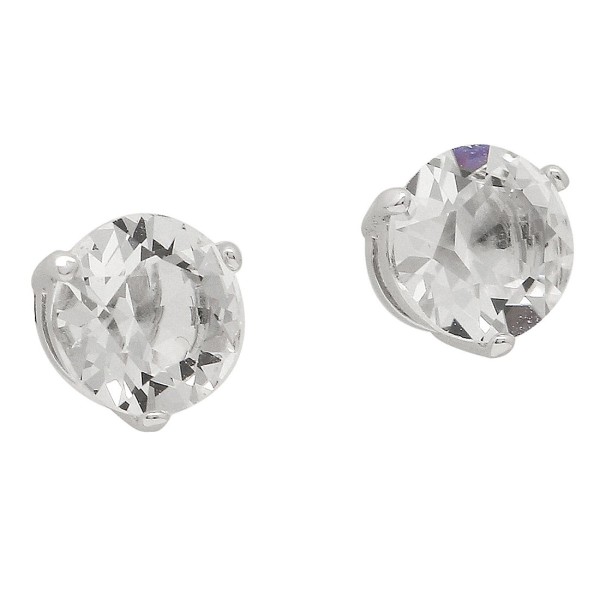 Brand A Swarovski Pierced Earrings Swarovski Pierced Earrings 1800046 Solitaire Lady S Silver Is Clear