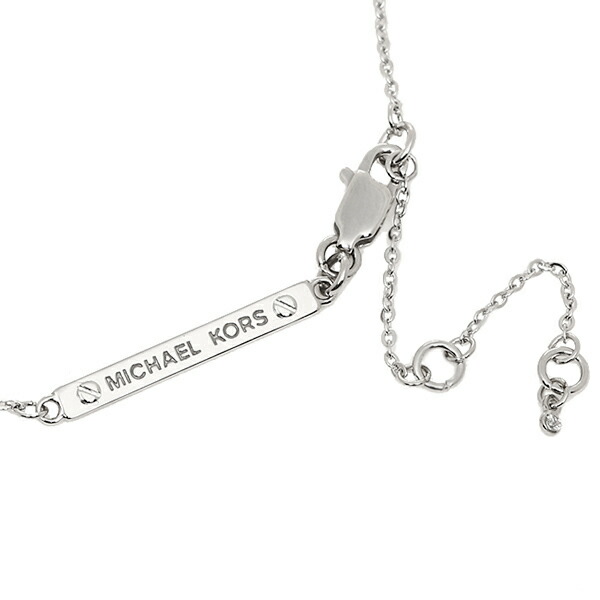 michael kors necklace silver